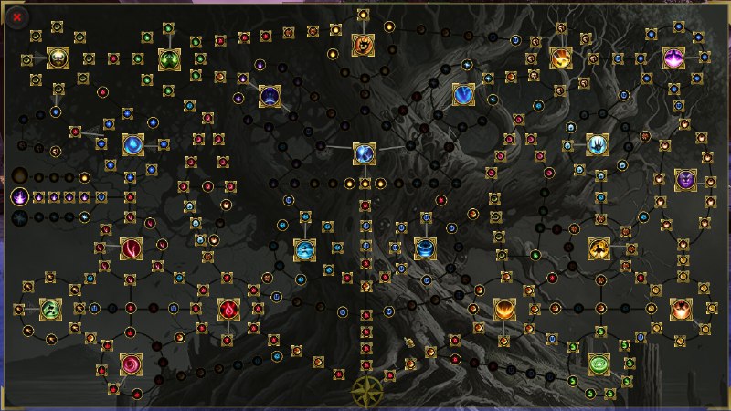 矮人领域/Dwarven Realms面对怪物排山倒海般的攻势，释放混沌之力，呈现出绚丽多彩的画面