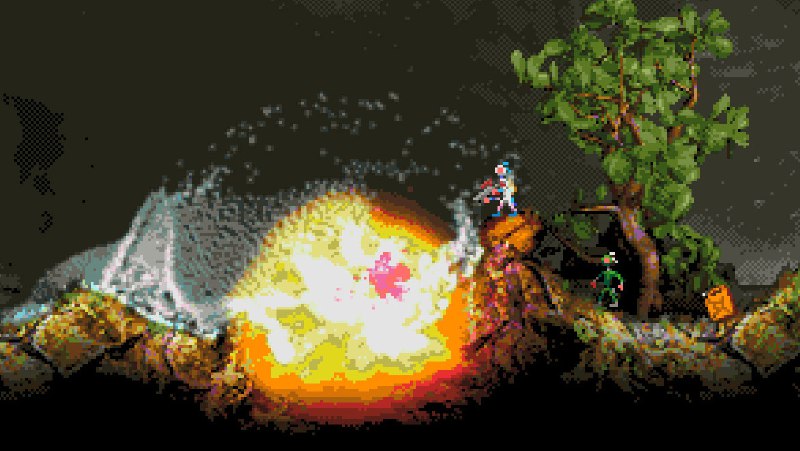 达萨隆之月/Moons Of Darsalon达萨隆之月是一款复古高难度平台游戏