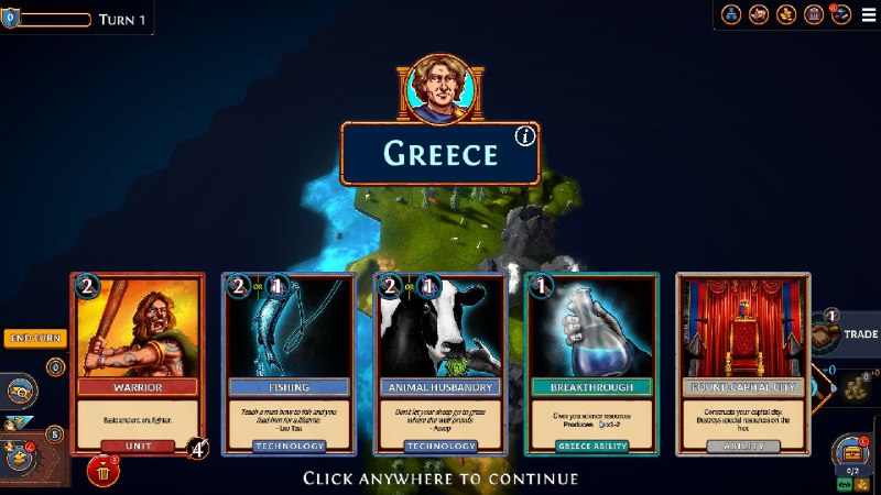 帝王牌局：古国纷争/Hexarchy《帝王牌局：古国纷争》是一款快节奏的策略游戏，将4X策略游戏中的繁重决策压缩到紧张刺激的 60 分钟内