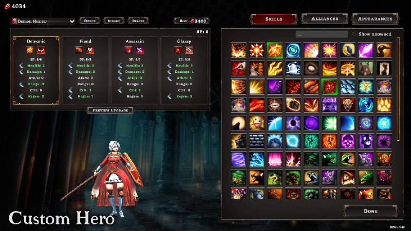 冥狱战术/Hadean Tactics《冥狱战术》是一款roguelike卡组构筑游戏，融合了自走棋元素，创造了独一无二的战略体验