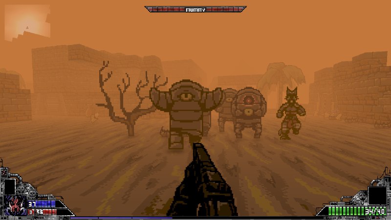 术士计划/Project WarlockProject Warlock是一款《Doom》、《Hexen》、《Wolfenstein》的粉丝不容错过的第一视角射击游戏