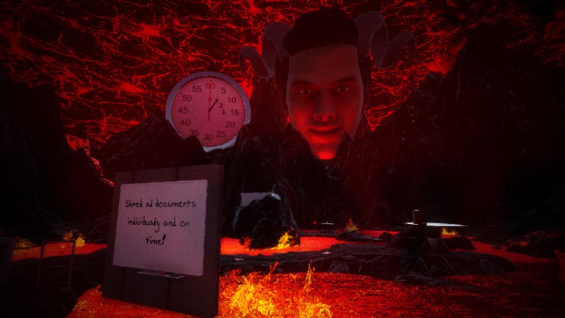 加班惊魂夜/Office After Hours发现异常并寻找隐藏线索，逃离这间加班导致异常频发、实验比咖啡时间还常见的办公室