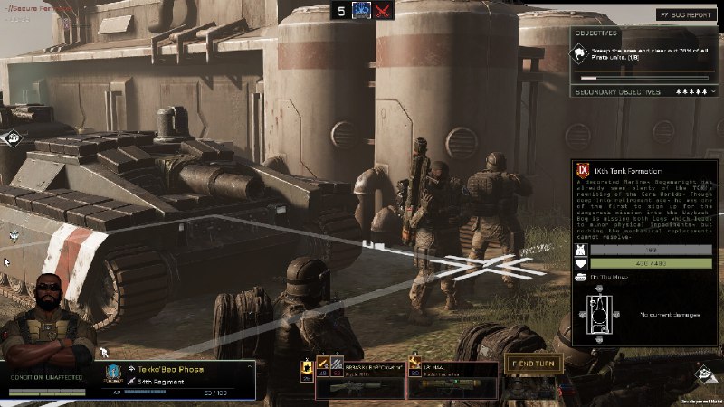 威赫战线/MENACE《威赫战线》是一款回合制战术 RPG 游戏，由《Battle Brothers》原班开发人员精心打造