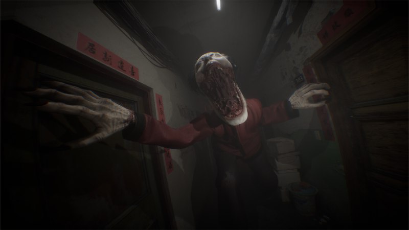 凶寓/Dread Flats这是一款第一人称中式怪谈恐怖游戏，玩家将前往一座发生过凶楼，探秘集体失踪案的真相，而在黑暗中，恐怖的实体在潜伏着