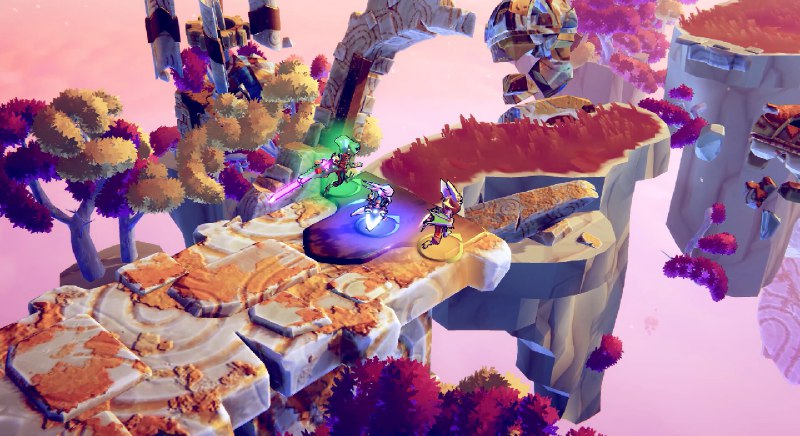 风中行者/Windblown在《死亡细胞》制作团队打造的全新1-3人动作Roguelite中风驰电掣，勇闯漩涡并冲向伟大之路