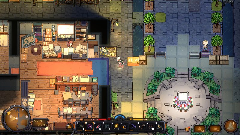 地心归途/Return From Core这是一款结合探索，建造，种田，自动化与魔物娘的沙盒冒险游戏