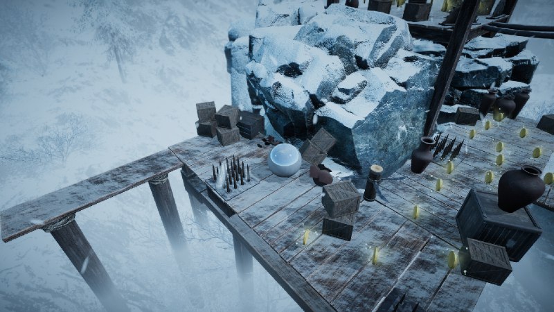 灵魂之球2/AtmaSphere 2踏上白雪皑皑的中世纪之旅！引导你的小球穿过雪覆的平台，克服障碍，收集道具