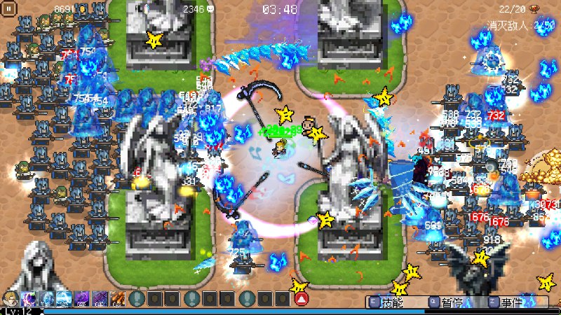 命运英雄/Hero of Fate《命运英雄》是一款以“幸存者”为核心玩法的爽快割草类“肉鸽”游戏