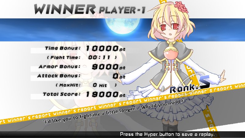 旋战姬极速对决2/Acceleration of SUGURI 2Acceleration of SUGURI 2（疾旋战姬极速对决2）是来自“橙汁”的闪电般的对战射击游戏，Suguri（疾旋战姬）世界中大家喜爱的角色都会登场