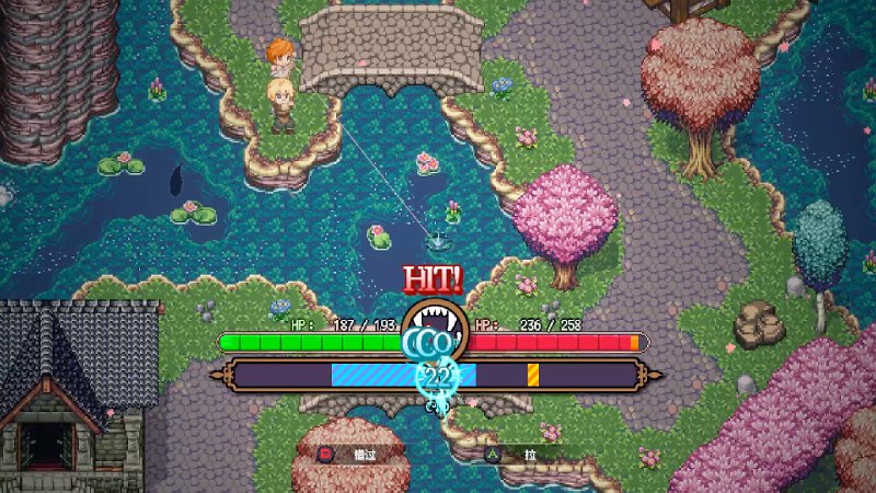 海洋幻想/Sea Fantasy通过捕鱼拯救世界！ 这是一款全新的动作 RPG 游戏，你将置身于一个广阔的像素世界中，冒险捕捞这个世界的海洋生物–西尔斯