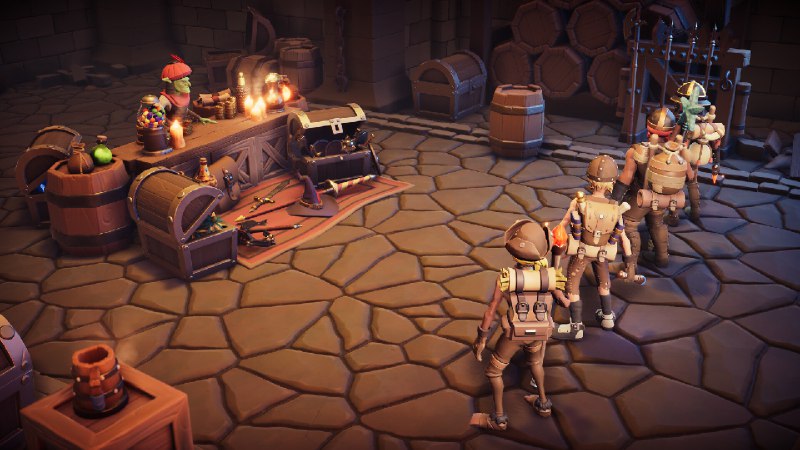 为了吾王2/For The King II《为了吾王II》是一款融合Roguelike、回合制战棋与跑团桌游等元素的策略RPG游戏