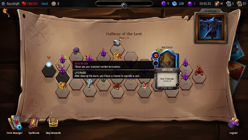 虚空穹牢/Vault Of The Void这是一款结合了Roguelite元素的CCG卡牌收集游戏