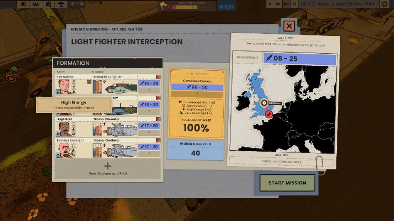 王牌基地/Ground of Aces在第二次世界大战中远程指挥一个空军基地