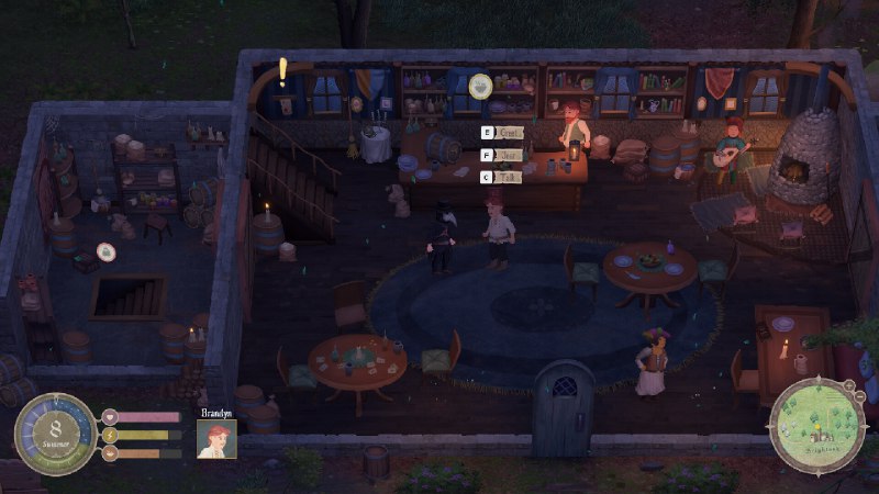 欢欣森活/Mirthwood《欢欣森活》是一款中世纪奇幻风开放世界生活模拟RPG