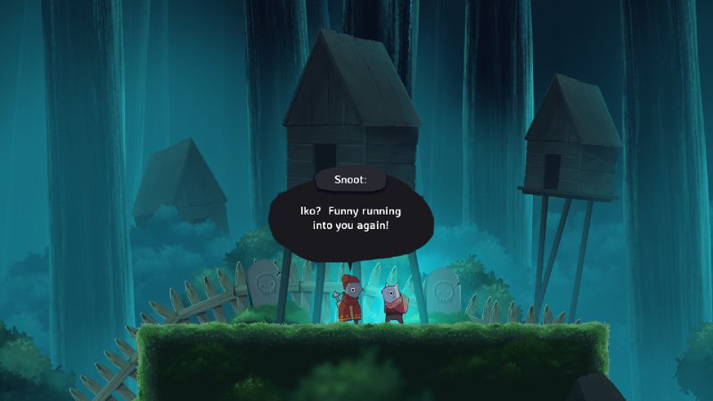 小浮岛/Islets在这个题材包罗万象的银河城游戏中，飞上天空，重新连结破碎的世界！帮助伊科在精美的手绘小岛上穿行历险，从各色古怪角色那里收获信件，还有面对强大而可怕的对手