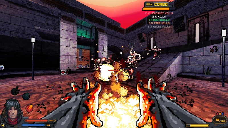 术士计划2/Project Warlock II一款充满枪战、魔法、恶魔、垂直竞技场、3D视觉效果、2D精灵图和重金属音乐的血腥复古游戏，让你肾上腺素狂飙