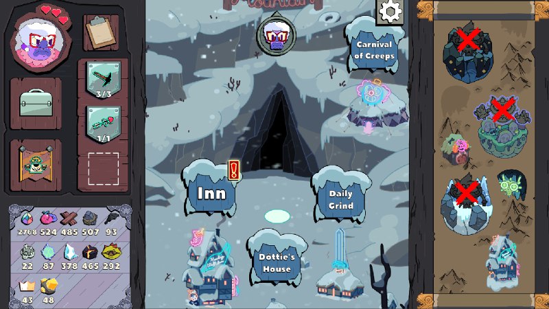 碎石/磨练石/Grindstone在这款来自 CAPY 的驰名解谜战斗游戏中，击倒杂鱼来取得巨大连击数，获取珍贵的磨练石（Grindstone）吧