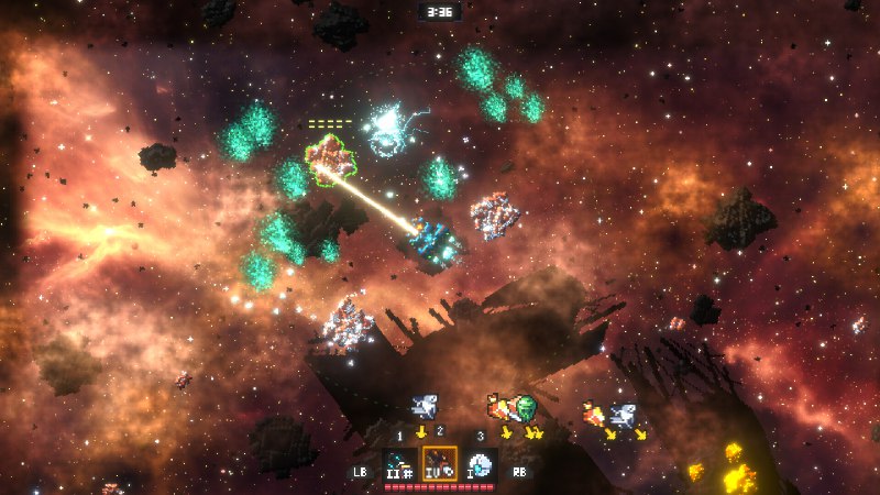 暮光物质/Eventide Matter一款 2D 太空采矿冒险游戏