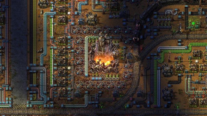 异星工厂/Factorio「异星工厂」Factorio 是一款2D生产建设模拟游戏，在这里你需要设计并建设出不同的自动生产流水线，不断生产出愈加复杂的工业品