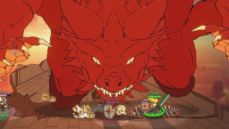 地下城骑士团/Final Knight《地下城骑士团》是一款结合了肉鸽元素的横板动作闯关游戏，你将和你的伙伴共同组建一支包含多种职业的冒险团队，通过领取任务击杀敌人，获得装备和道具，从而构筑独特的冒险队伍