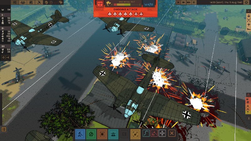 王牌基地/Ground of Aces在第二次世界大战中远程指挥一个空军基地