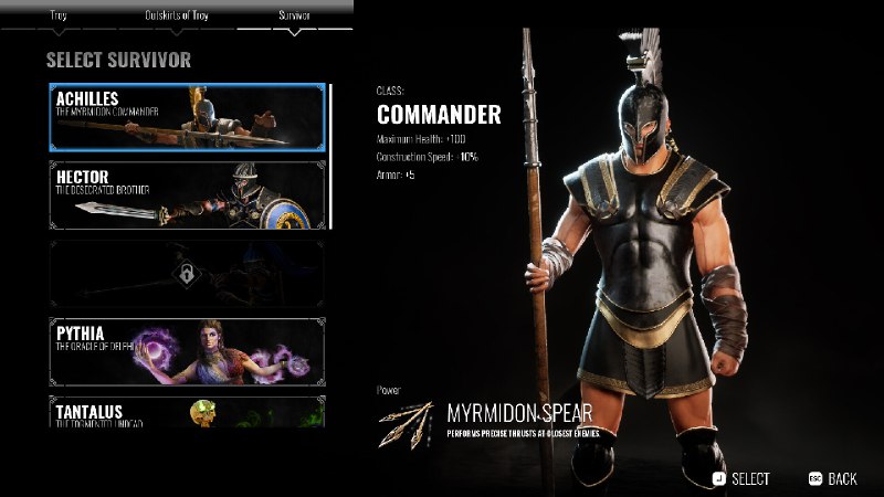 阿喀琉斯：生存者/Achilles: SurvivorAchilles: Survivor 是一款动态的单人子弹地狱游戏，你将面对成千上万的敌人，建造破坏性结构，发展你的角色，以更强大的破坏机器姿态回归，并在敌人浪潮中生存下来