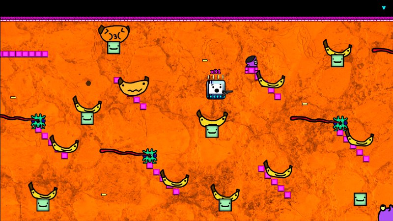 阿尔莫哈丁：逃离地下室/Almohadin: escape from the basementAlmohadin: escape from the basement 是一款充满多彩视觉效果和弹幕动作的独立快节奏2D精准平台游戏