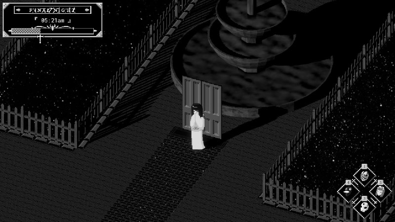 循环的夜/Night Loops这是一趟精神之旅……欢迎来到海滨酒店，你今晚还有一个小时的夜班要上