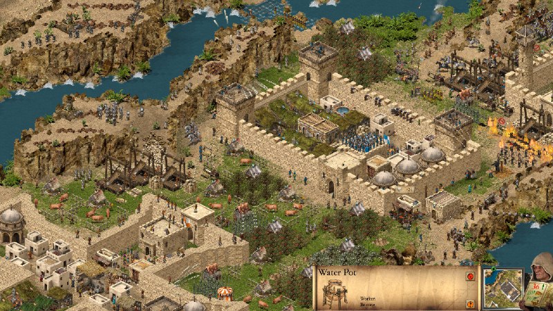 要塞十字军东征：决定版/Stronghold Crusader: Definitive Edition做好准备，磨砺武器！在这款经典“城堡模拟”游戏的扩展重制版中，围攻20位独特的敌方领主，并在线与好友对战