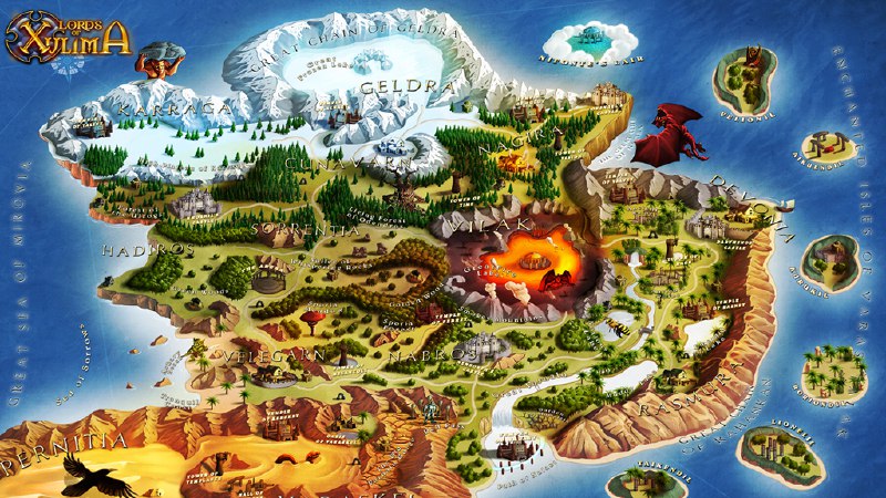 叙利玛领主/旭丽玛诸神 / Lords of Xulima旭丽玛诸神是一款极富挑战性的奇幻RPG游戏，故事发生在神秘的旭丽玛大陆，诸神与人类曾在这片土地上并肩偕行