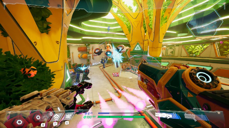 塑战核心/Battle Shapers《Battle Shapers》是一款快节奏的Roguelite科幻FPS游戏，你会在堕落机器人大军中大开杀戒，突出重围