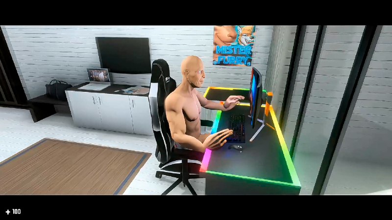 毛茸茸的先生：火辣肌肉/Mister Furry: Hot Muscles独特的毛茸茸的恐怖，肌肉发达的毛茸茸的毛茸茸的先生，毛茸茸的地牢的深层情节和令人毛骨悚然的氛围