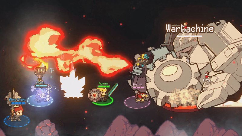 地下城骑士团/Final Knight《地下城骑士团》是一款结合了肉鸽元素的横板动作闯关游戏，你将和你的伙伴共同组建一支包含多种职业的冒险团队，通过领取任务击杀敌人，获得装备和道具，从而构筑独特的冒险队伍