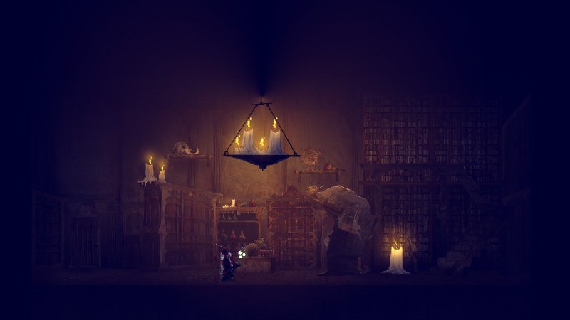 疯狂之源/Source of Madness《Source of Madness》是一款横向卷轴roguelite黑暗风格动作游戏，背景设在灵感源自洛夫克拉夫特神话，以AI机器学习驱动，由程序自动生成的扭曲世界