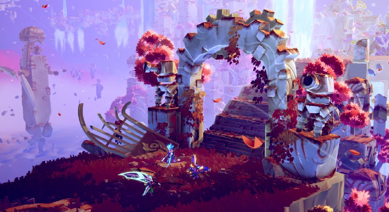 风中行者/Windblown在《死亡细胞》制作团队打造的全新1-3人动作Roguelite中风驰电掣，勇闯漩涡并冲向伟大之路