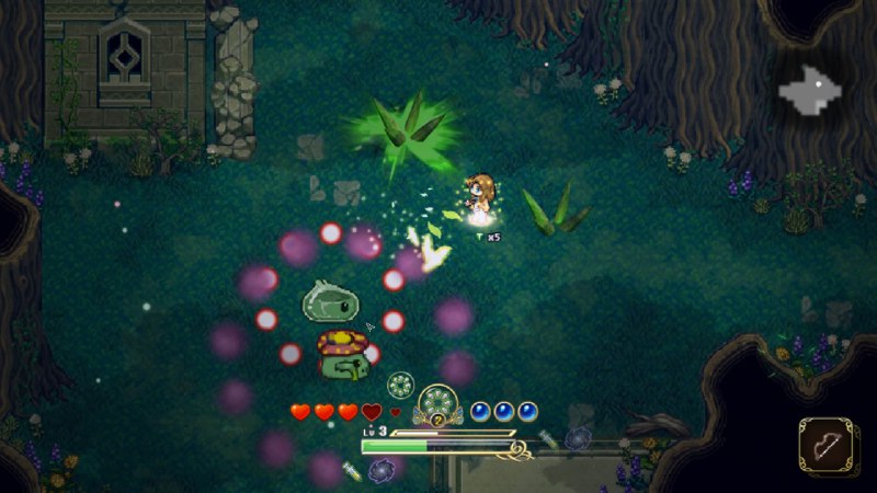 露西的日记《露西日记》是一款用RPG Maker制作的动作roguelite游戏