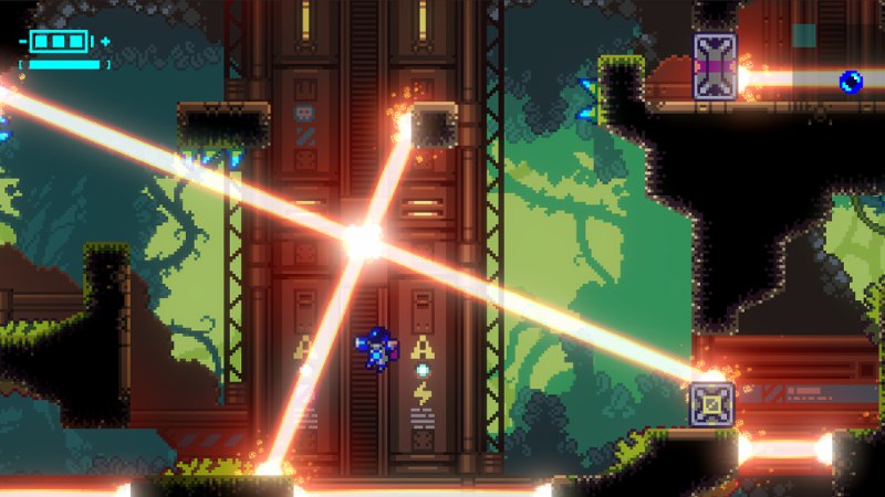 基因恐慌/Genopanic基因恐慌是一款像素风的类银河战士恶魔城平台冒险游戏