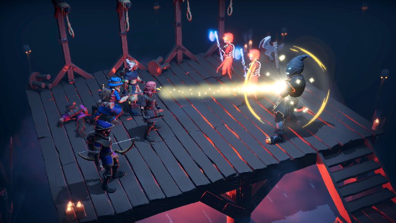 为了吾王2/For The King II《为了吾王II》是一款融合Roguelike、回合制战棋与跑团桌游等元素的策略RPG游戏