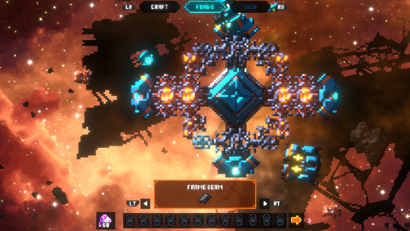 暮光物质/Eventide Matter一款 2D 太空采矿冒险游戏