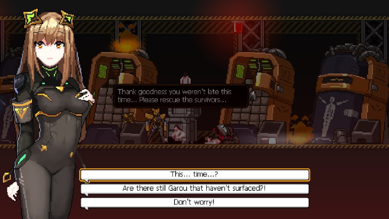 金属战士/Metal UnitMetal Unit是一个Roguelite动作平台游戏