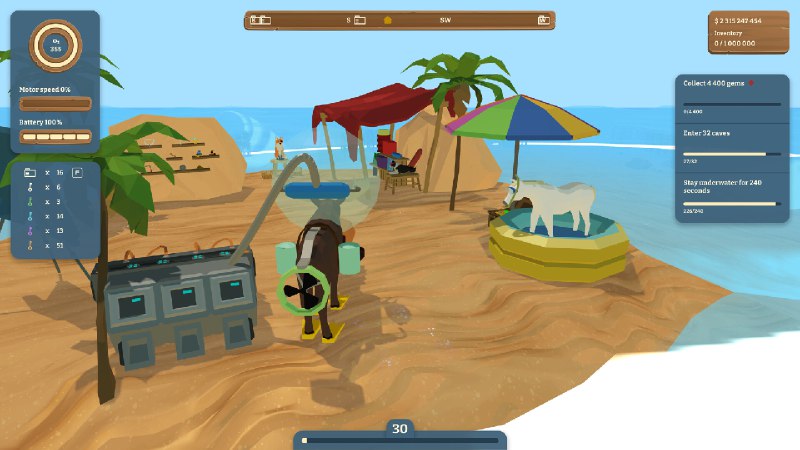 驼鹿潜行者/Moose Diver你是一只驼鹿，正在进行潜水冒险