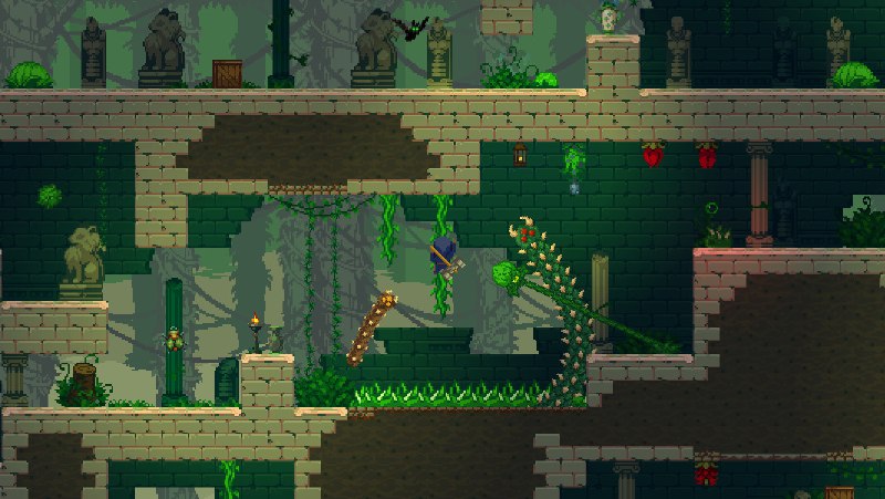 世界光环/Aura of Worlds灵域是一款充满混乱与创意的策略Rogue-lite平台游戏