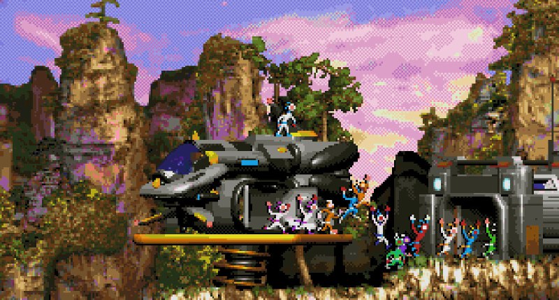 达萨隆之月/Moons Of Darsalon达萨隆之月是一款复古高难度平台游戏