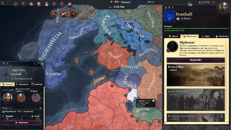 帝国陨落/Fall of an Empire作为摇摇欲坠之境的皇帝，在这部宏大战略史诗中力挽狂澜，延缓帝国的崩塌