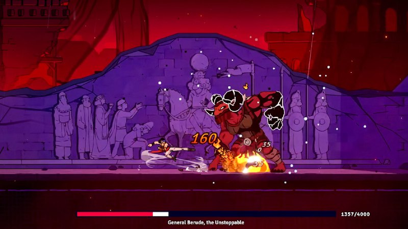 波斯王子：Rogue/The Rogue Prince of Persia在这个隶属《波斯王子》系列的动作爬跳 roguelite 游戏中，你将直面入侵王都的军队，从中杀出血路的同时，你还能用独特的 2D 动作在墙上冲刺，流畅地进入快节奏特技战之中