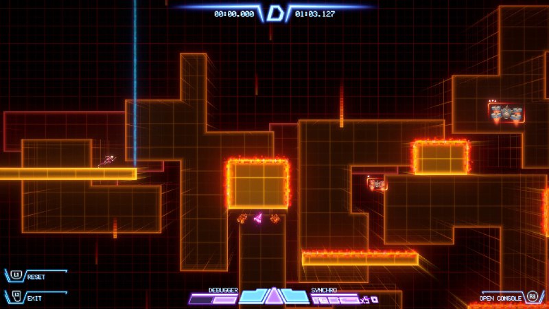 伊甸园创世纪/Eden Genesis《Eden Genesis》是一款平台遊戲，專注於在霓虹燈和企業主導的賽博朋克世界中進行快節奏的考驗、快速的反應和豐富的故事