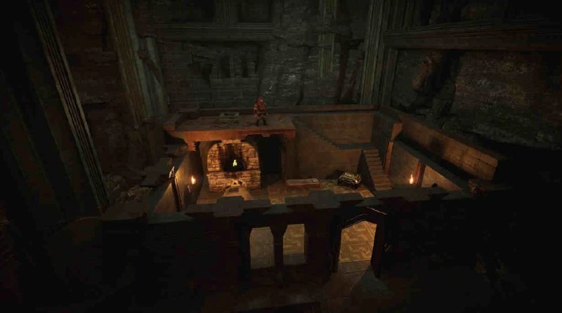 指环王：重返莫瑞亚/The Lord of the Rings: Return to Moria这是唯一一款以 J.R.R. Tolkien 笔下的标志幻想世界：中土第四纪元（Fourth Age of Middle-earth™）为舞台的打造生存游戏