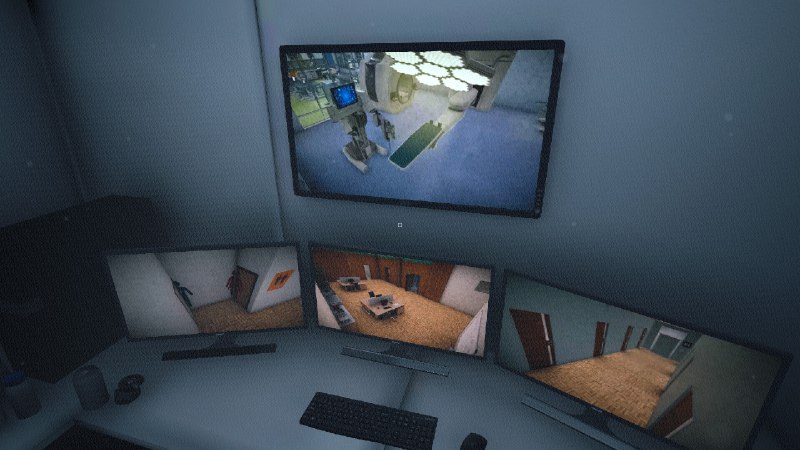 加班惊魂夜/Office After Hours发现异常并寻找隐藏线索，逃离这间加班导致异常频发、实验比咖啡时间还常见的办公室