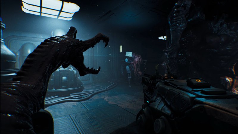 撕裂/RIPOUT《Ripout》是一款在线合作恐怖 FPS 游戏，玩家将在由程序生成的废弃飞船中战斗，飞船上充斥着各种能对其外星躯体进行重构的变异体