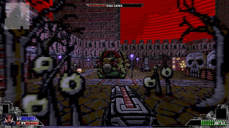 术士计划/Project WarlockProject Warlock是一款《Doom》、《Hexen》、《Wolfenstein》的粉丝不容错过的第一视角射击游戏